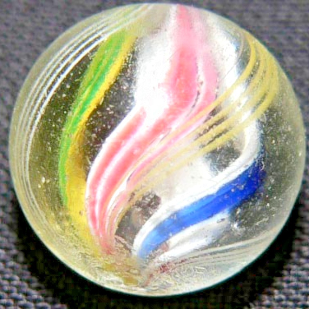 9/16'' FOUR STRAND DIVIDED CORE GERMAN HANDMADE MARBLE #70